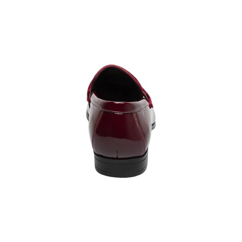 ステイシーアダムス メンズ シューズ スリッポン・ローファー Stacy Adamspratley Mens Moc Toe SlipOn Shoes Burgundy バーガンディ