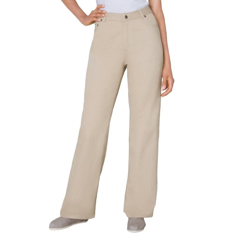 ウーマン ウィズイン レディース ボトムス デニムパンツ プラスサイズ トール コットン ジーンズ Woman Within Plusize Tall Perfect Relaxed AllCotto