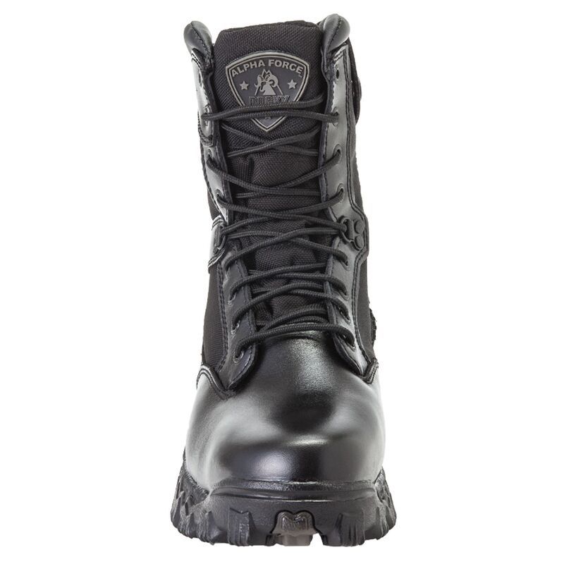 ロッキー メンズ シューズ ブーツ・レインブーツ Rocky AlphaForce Mens Waterproof Duty Boots Black ブラック