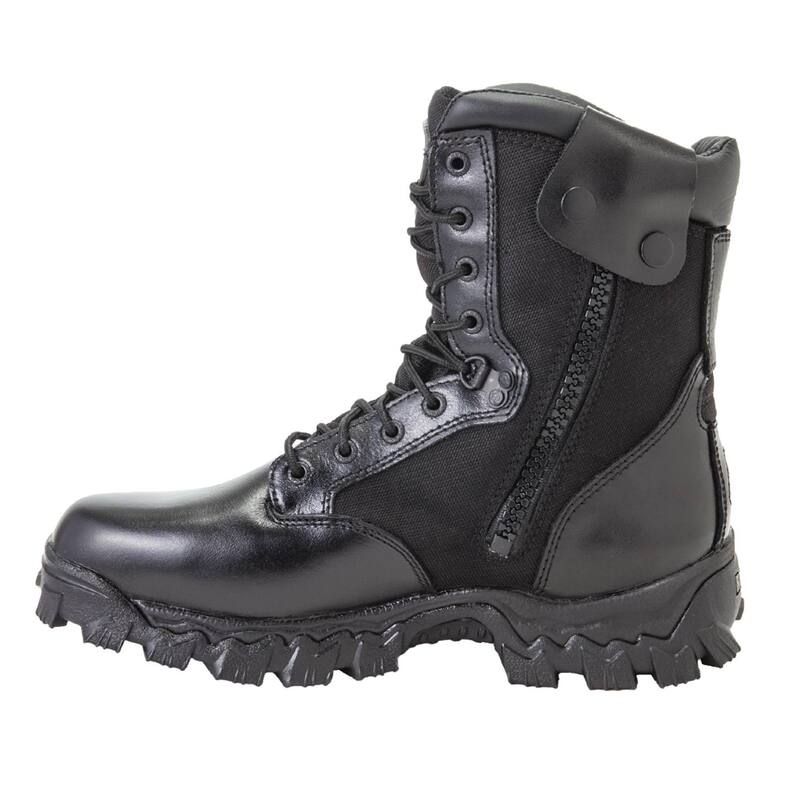 ロッキー メンズ シューズ ブーツ・レインブーツ Rocky AlphaForce Mens Waterproof Duty Boots Black ブラック