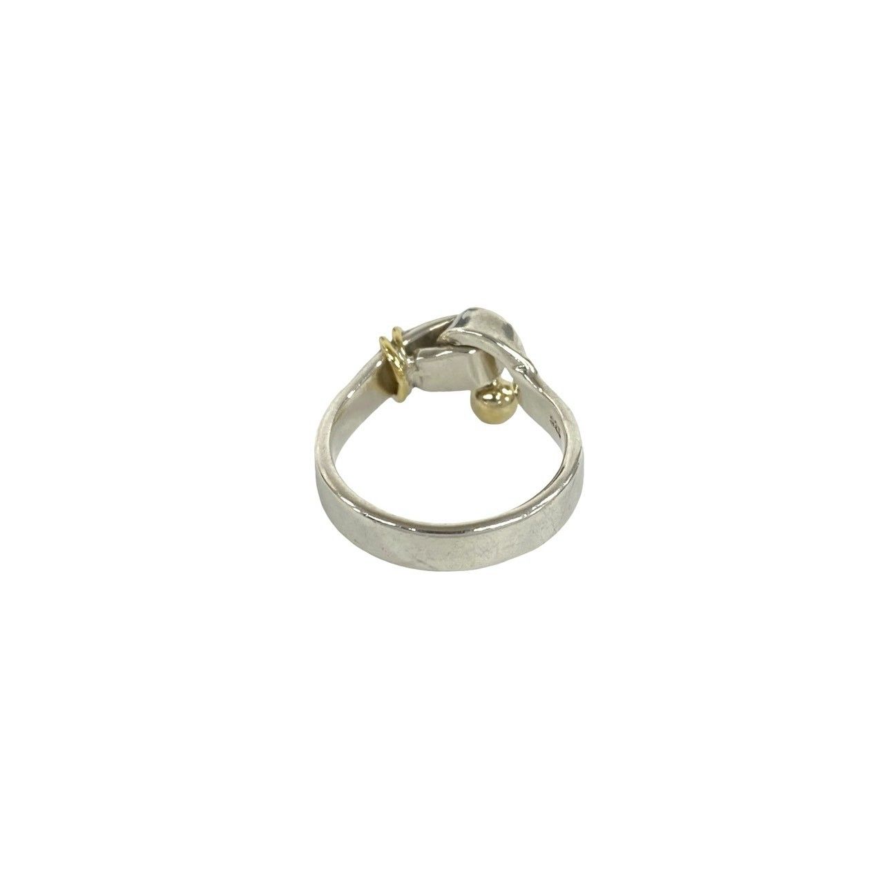 極 美品 TIFFANY&Co. ティファニー ヴィンテージ フック＆アイ リング