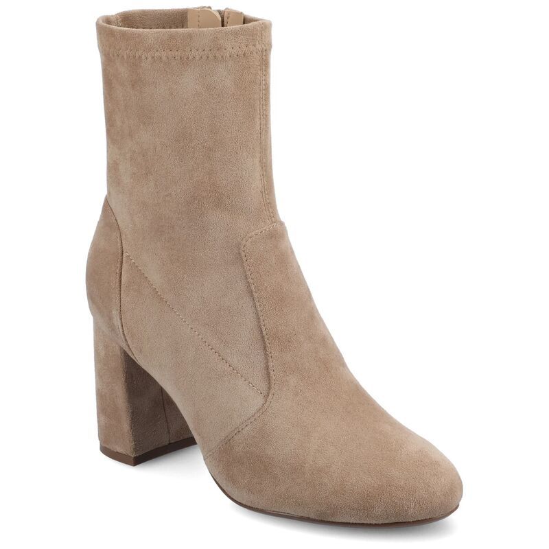 ジャーニー レディース シューズ ブーツ・レインブーツ アンクル Journee Vivia Womenstretch Shaft Almond Toe Comfort Ankle Boots Tau