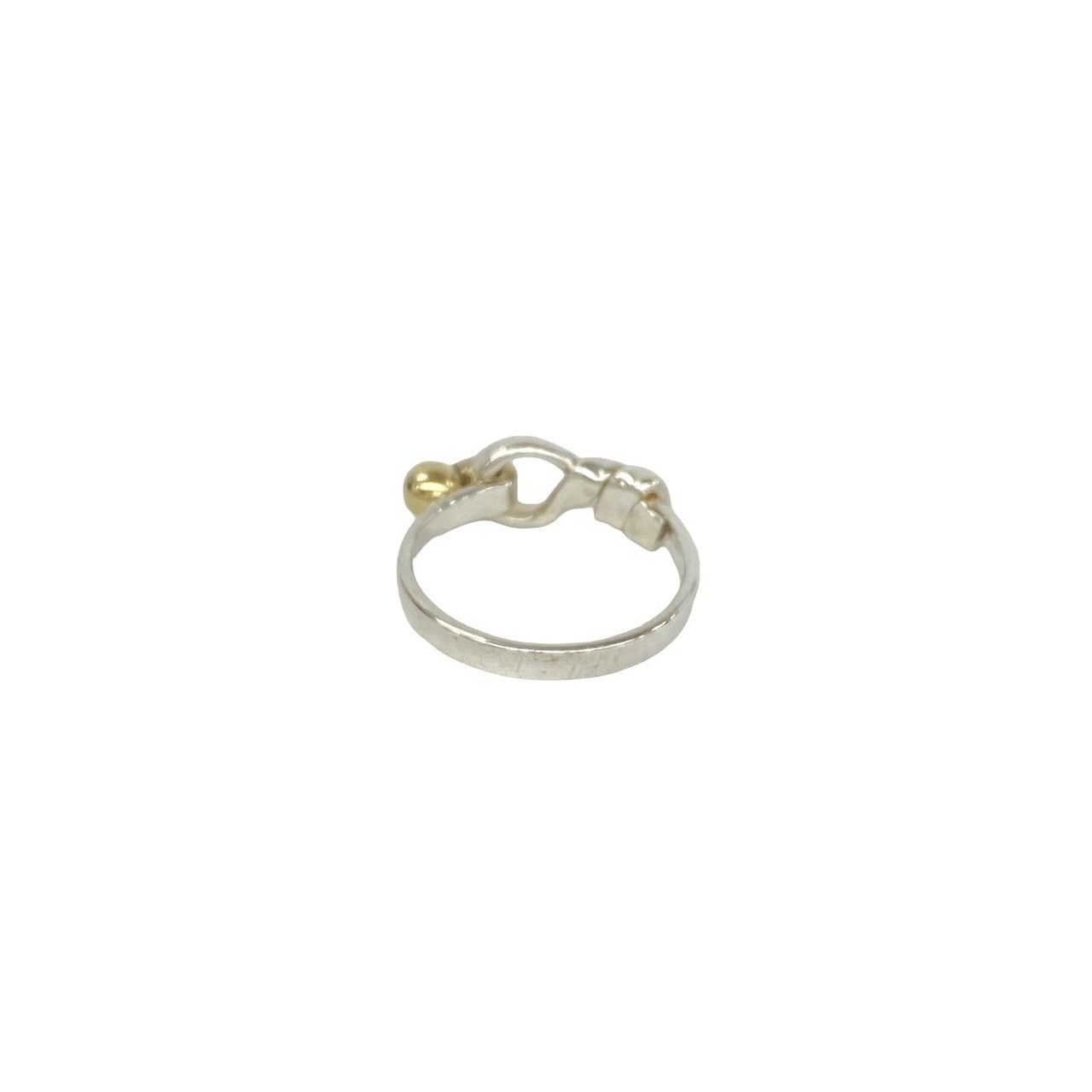 極 美品 箱 袋付き TIFFANY&Co. ティファニー フック＆アイ リング