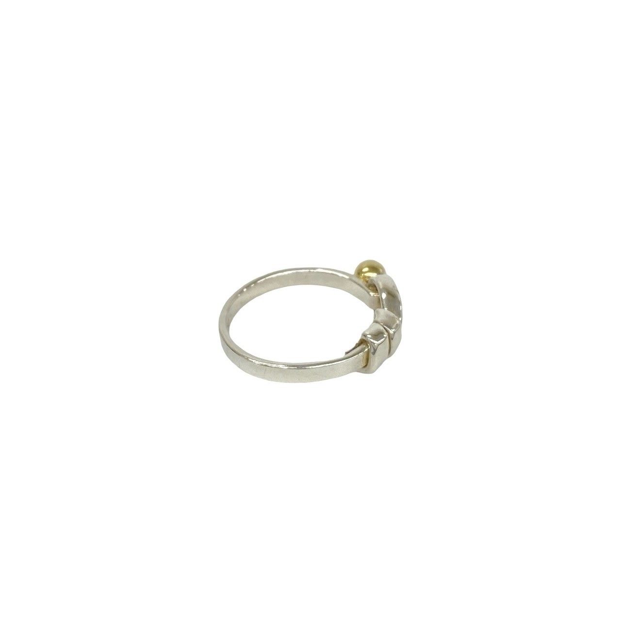 極 美品 箱 袋付き TIFFANY&Co. ティファニー フック＆アイ リング