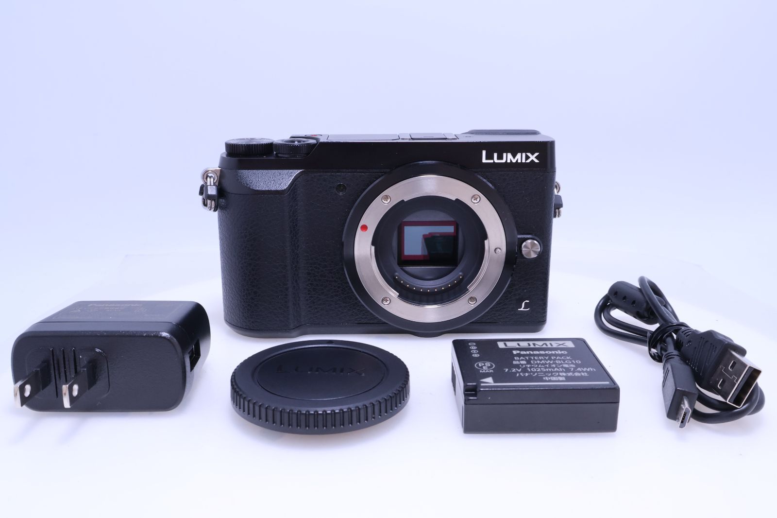 【美品】Panasonic LUMIX DMC-GX7MK2 ボディ ブラック GX7MK2