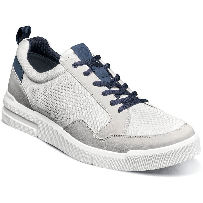 ノンブッシュ メンズ シューズ スニーカー Nunn Bush Kore City Rally Mens Moc Toe Sneaker White Multi ホワイト