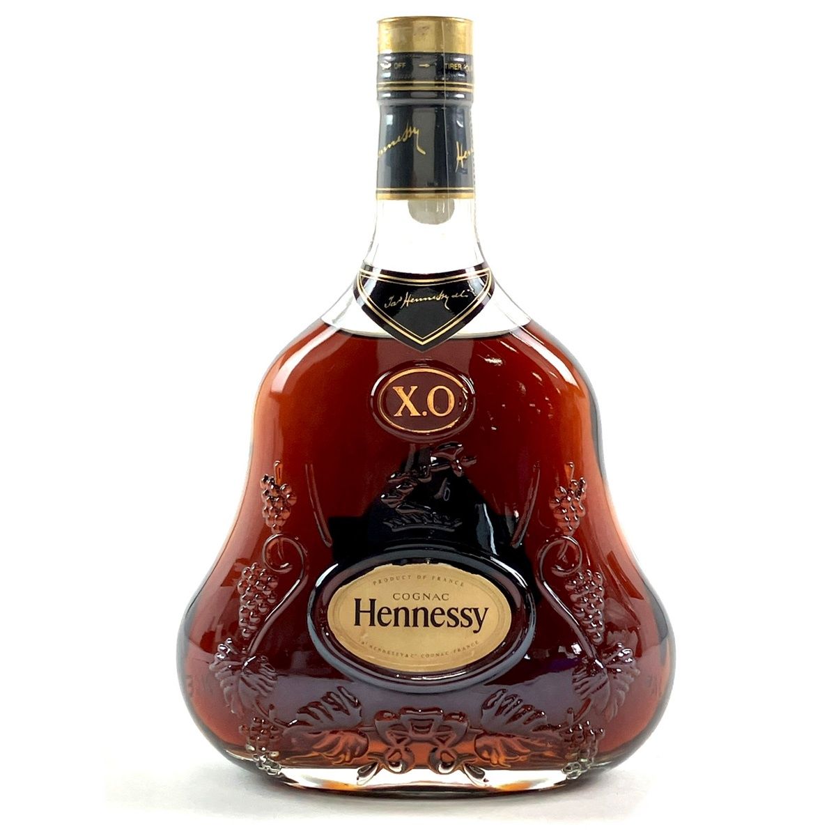 ヘネシー Hennessy XO 金キャップ クリアボトル 700ml ブランデー コニャック 【古酒】