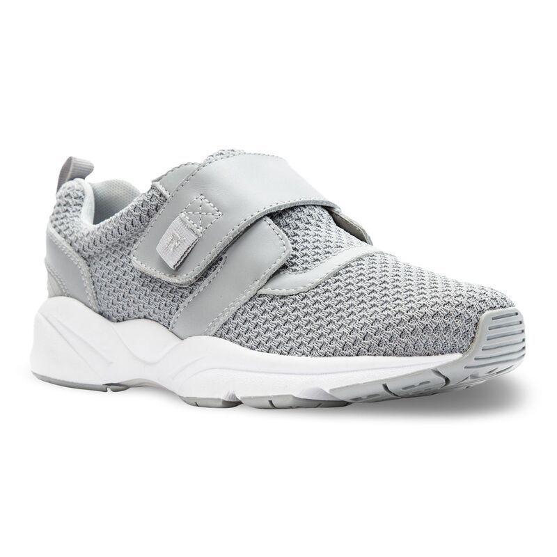 プロペット レディース シューズ スニーカー Propet Stability X Strap Womens Walking Shoes Light Gray グレー
