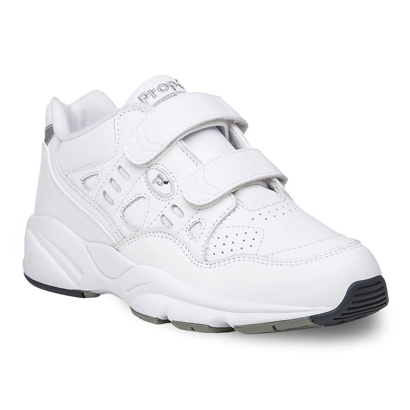 プロペット メンズ シューズ スニーカー Propet Stability Walker Strap Mensneakers White ホワイト