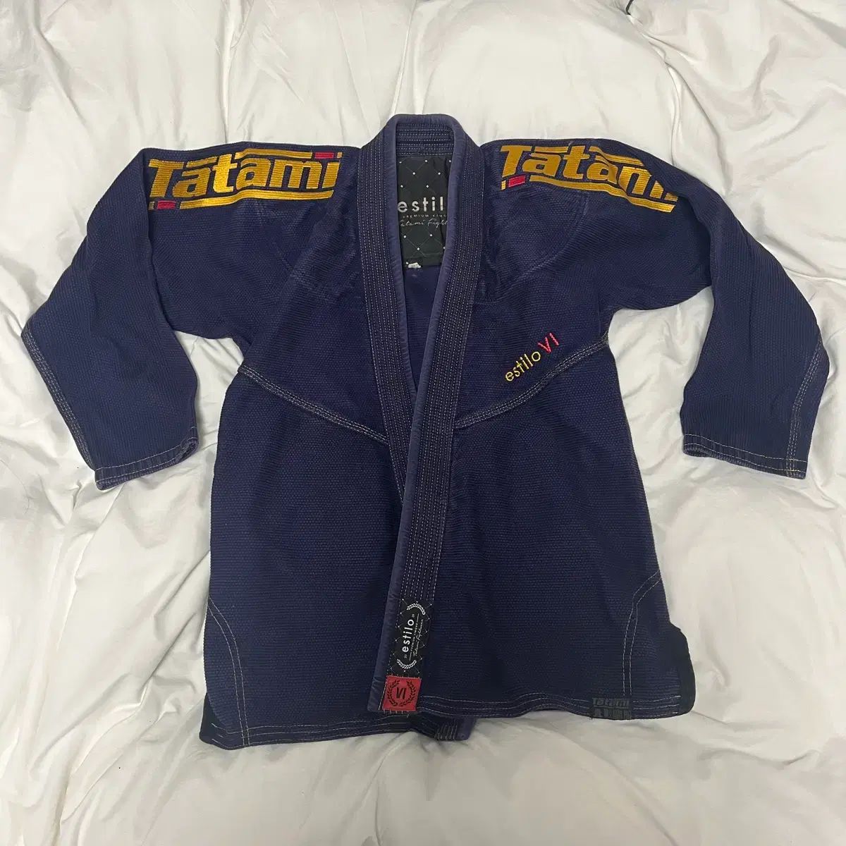 タタミ Estilo VI 柔術 Jiu-Jitsu 柔道着 ネイビー F4