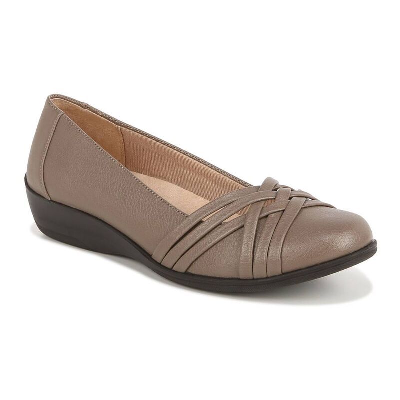 ライフストライド レディース シューズ サンダル LifeStride Incredible Womenslipons Flats Taupe トープ