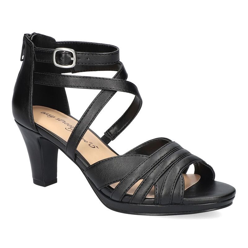 イージーストリート レディース シューズ サンダル Easy Street Crissa Womens Dressandals Black ブラック