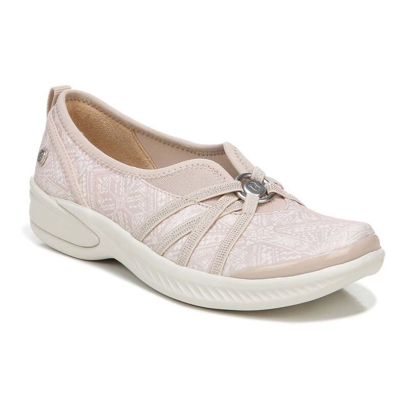 ビジーズ レディース シューズ サンダル Bzees Niche Womens Washable Flats Beige Batik Print ベージュ