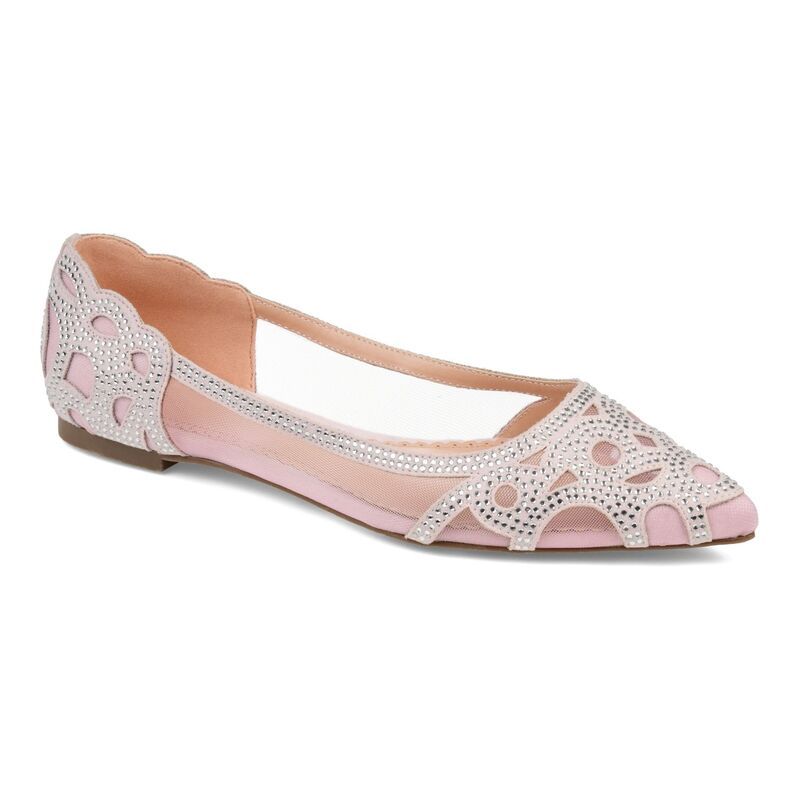 ジュルネ コレクション レディース シューズ サンダル Journee Collection Batavia Womens Flats Blush ブラッシュ