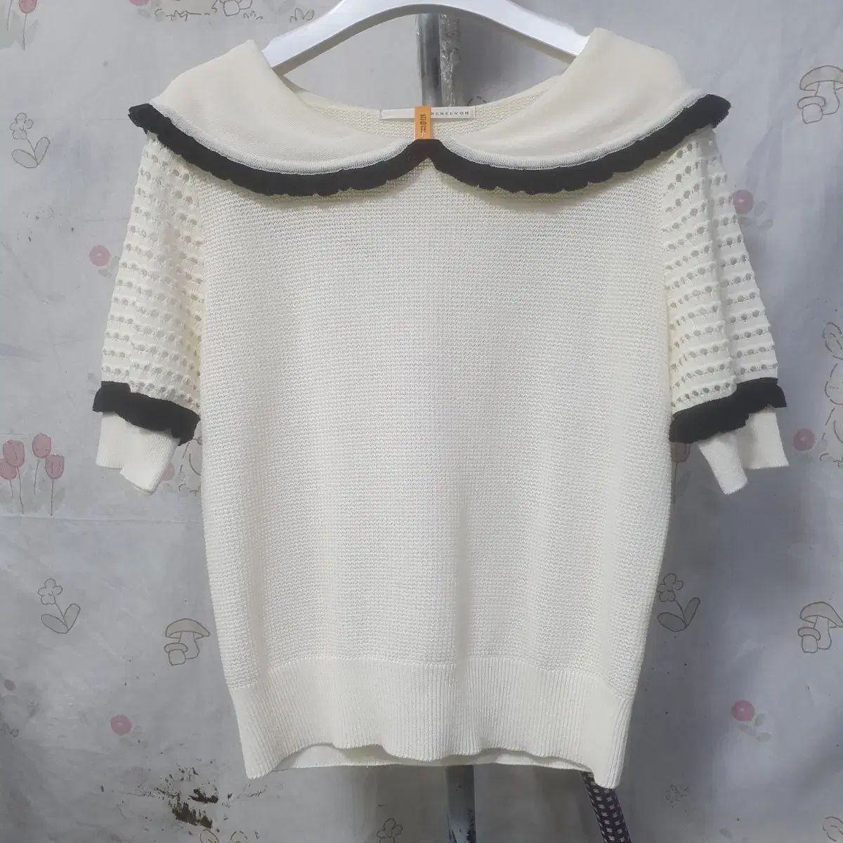 RENEEVON セーラー カラ ニット Tシャツ