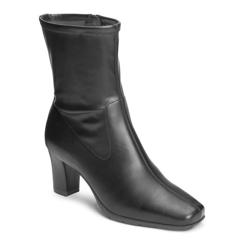 エアロソールズ レディース シューズ ブーツ・レインブーツ アンクル Aerosoles Cinnamon Womens Ankle Boots Black ブラック
