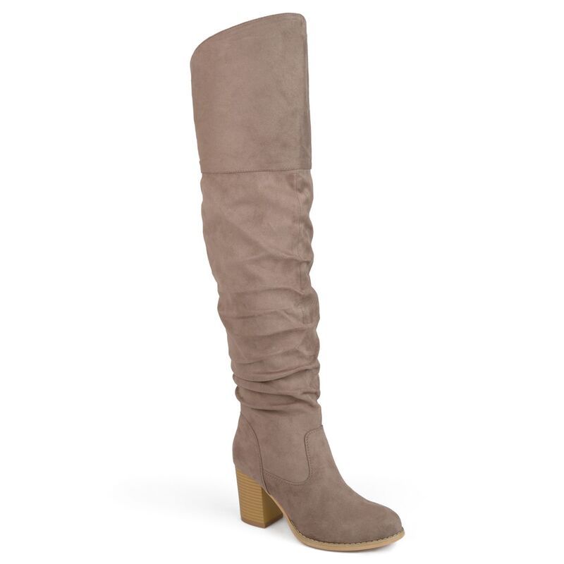 ジュルネ コレクション レディース シューズ ブーツ・レインブーツ トール Journee Collection Kaison Womens Tall Boots Taupe トープ