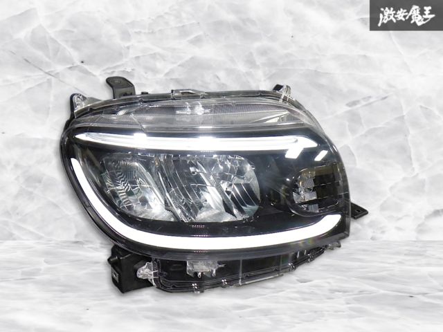 美品！ ☆保証付 即発送☆ ダイハツ純正 LA650S LA660S タント LED ヘッドライト ヘッドランプ 右 右側 運転席 KOITO 100-69074 刻印01