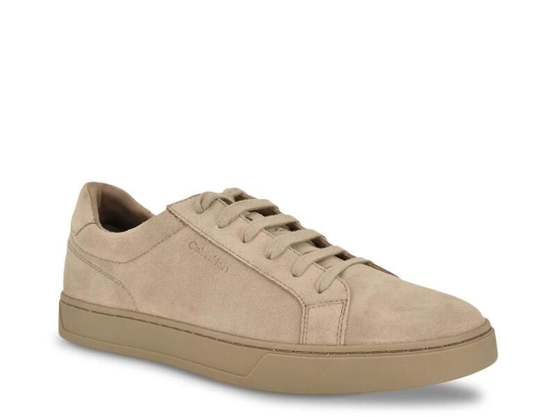 カルバンクライン メンズ シューズ スニーカー Calvin Klein Hafkel Sneaker Light Natural Suede