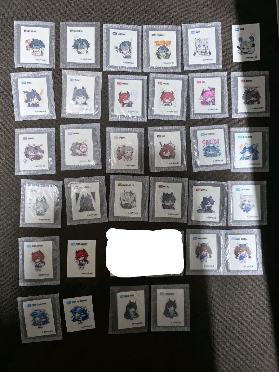 アークナイツ エンドフィールド ティブティブシール 出品