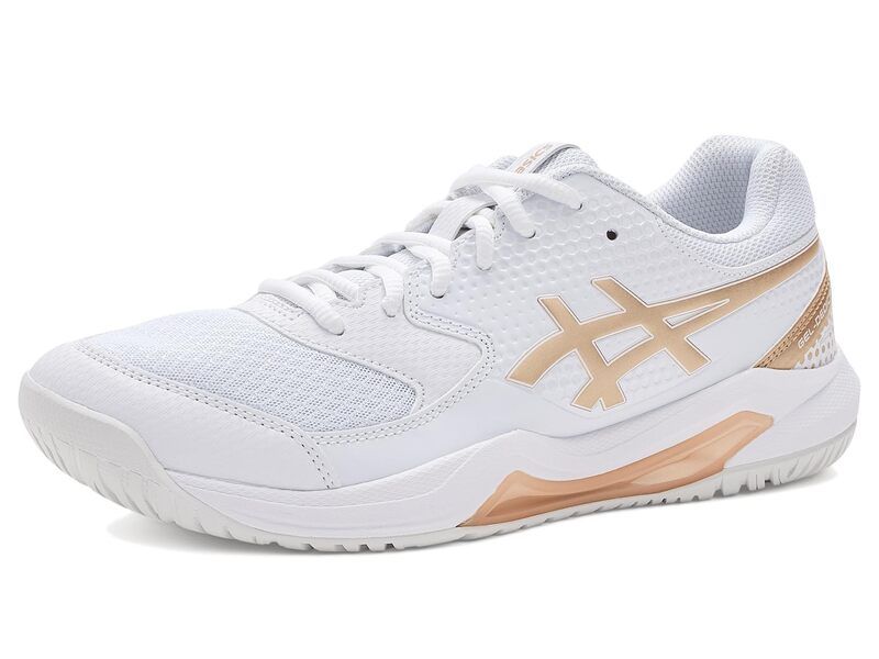 アシックス レディース シューズ スニーカー ASICS GELDedicate 8 Pickleball WhiteChampagne ホワイト