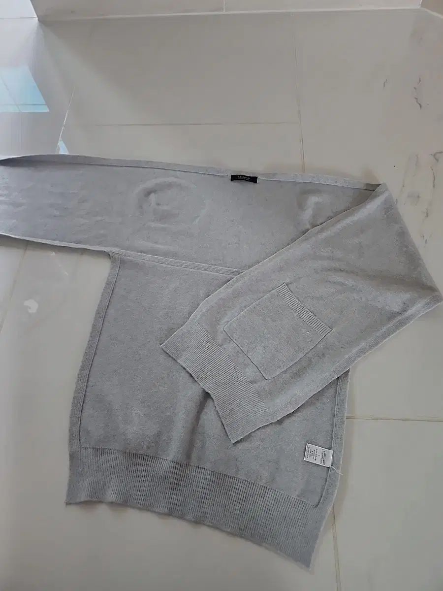 LE BEAU 르보ウ カシミア 漁師バニーニット ショールニット 季節の変わり目 レイヤード