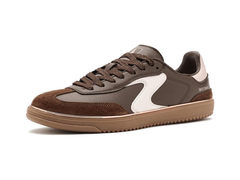 スケッチャーズ レディース シューズ スニーカー SKECHERS Hotshots Living Luxe Brown Pink ピンク