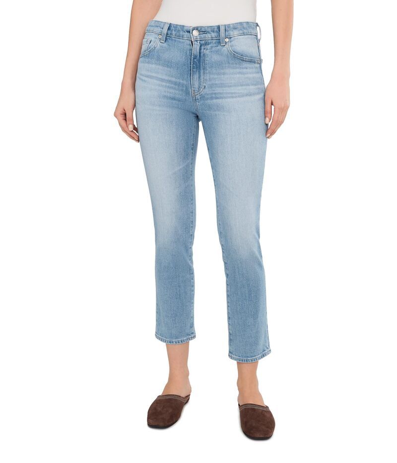 エージージーンズ レディース ボトムス デニムパンツ AG Jeans Mari MidRise Slim Straight Crop Jeans in Cruiser