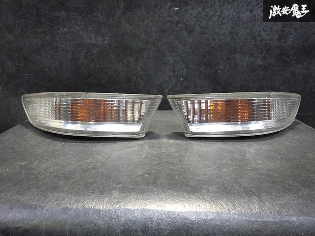 【希少！即発送】トヨタ純正 JZX100 GX100 マークⅡ 前期 フロントバンパー ウィンカーレンズ ターンシグナルランプ 左右 KOITO 22-253