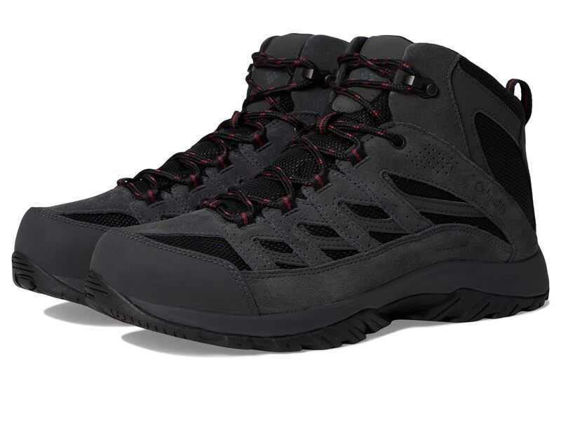 コロンビア メンズ シューズ ブーツ・レインブーツ Columbia Crestwood Mid Waterproof BlackCharcoal ブラック 28,480円