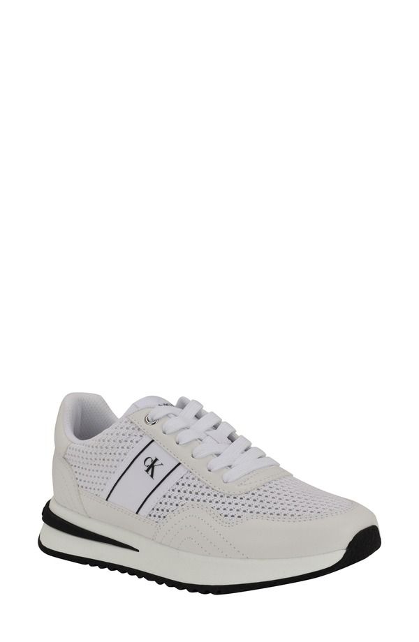 カルバンクライン レディース シューズ スニーカー Calvin Klein Palimer Sneaker White ホワイト