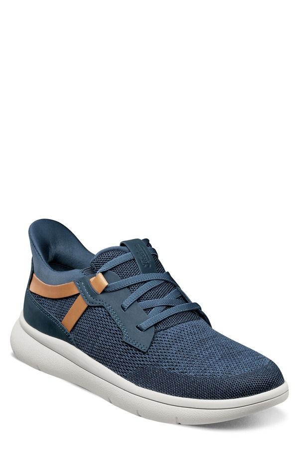 フローシャイム メンズ シューズ スニーカー ニット Florsheim Fleet Knit Elastic Sneaker Navy Multi ネイビー