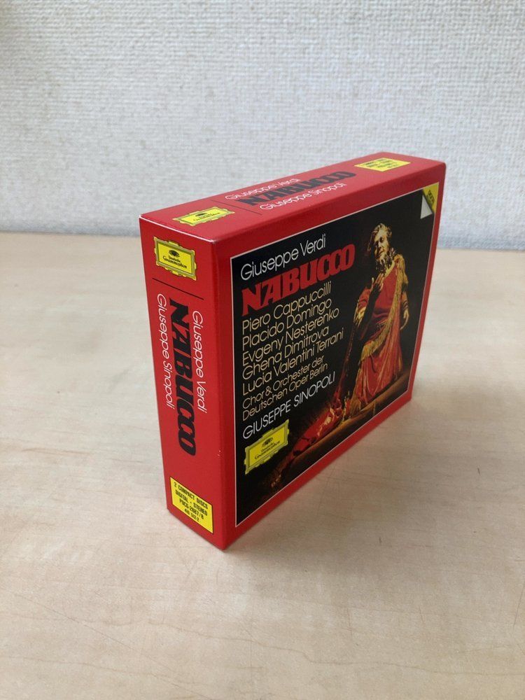Giuseppe Verdi NABUCCO ヴェルディ 歌劇 ナブッコ CD-BOX 2枚組