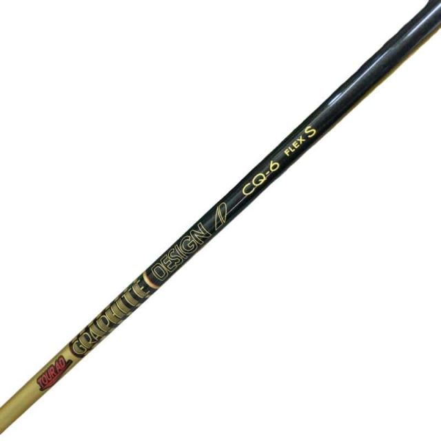 【中古】 コブラスリーブ付き(DARKSPEED系) グラファイトデザインドライバー用 シャフト Tour AD CQ-6 (フレックスS)Aランク ゴルフクラブ