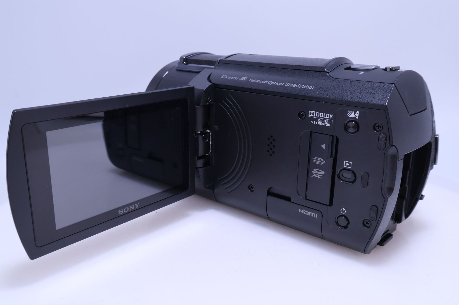 美品】SONY FDR-AX40 4K 64GB 光学20倍 ブラック Handycam FDR-AX40 BC