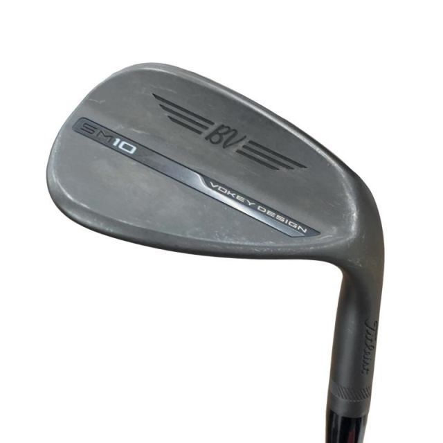 【中古】 タイトリスト VOKEY SPIN MILLED SM10 ジェットブラック 56°/14°F ウェッジ WG BV 105 (フレックスその他) メンズ 男性用 右利き 右用 Cランク ゴルフクラブ