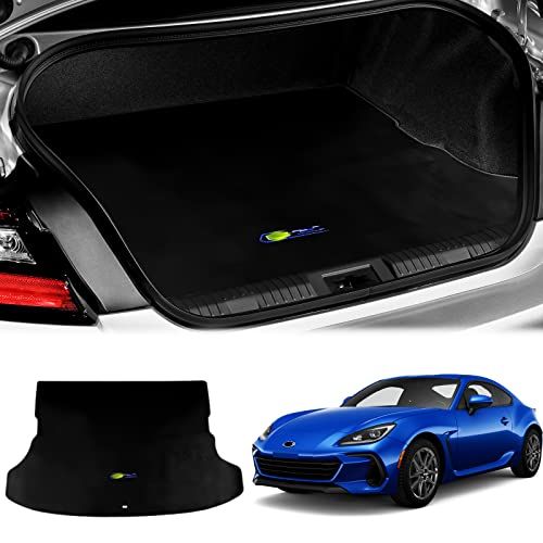 KUNGKIC 新型 スバル BRZ ZD8 2021 2022 2023 2024 2025 対応 ラゲッジマット トランクマット カーゴマットフランネル材質 荷台マット 車種専用設計 内装パーツas