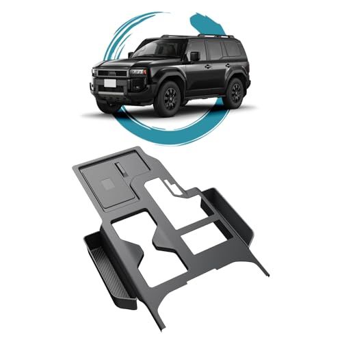 ruiya 2024 新型 トヨタ ランクル250 専用 センターコンソール センターコンソールボックス コンソールトレイ コンソールボックス ランドクルーザー250 アクセサリー ランクル250 アクセサリー 収納 パーツ 隙間収納 インテリア トレイ as