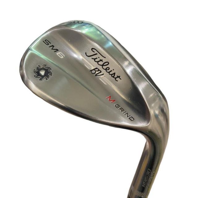 【中古】 タイトリスト VOKEY SPIN MILLED SM6 ツアークロム 58°/08°M ウェッジ WG NS PRO MODUS3 TOUR120 (フレックスS) メンズ 男性用 右利き 右用 Cランク ゴルフクラブ