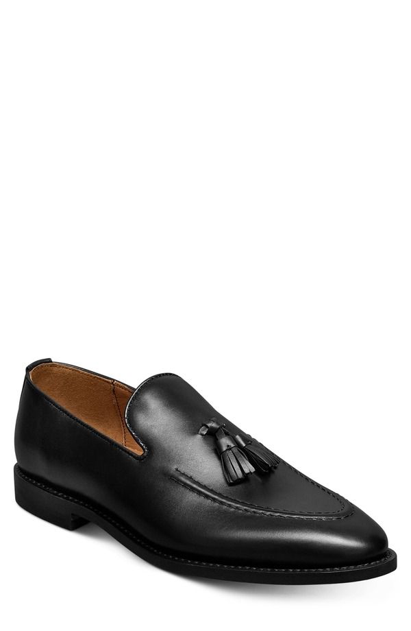 アレン エドモンズ メンズ シューズ ローファー Allen Edmonds Rand Apron Toe Tasseloafer Black ブラック