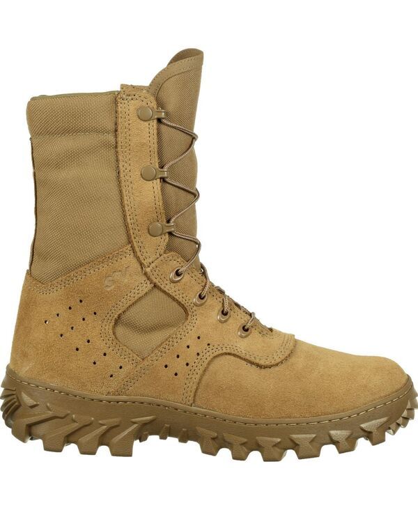 【送料無料】 ロッキー メンズ ブーツ・レインブーツ シューズ Mens S2V Enhanced Jungle Puncture Resistant Boot Coyote brown