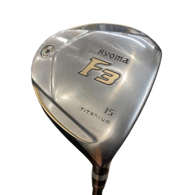 【中古】 リョーマゴルフ Ryoma F シルバー F3 フェアウェイウッド FW Tour AD RF2 (フレックスSR) メンズ 男性用 右利き 右用 Cランク ゴルフクラブ