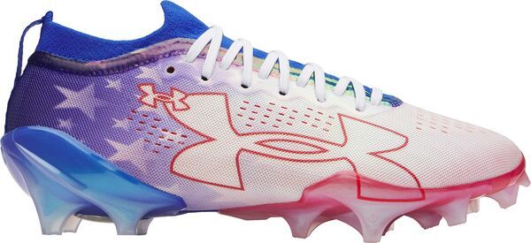 アンダーアーマー レディース シューズ スニーカー Under Armour Blur Pro Football Cleats BlueRedBlue ブルー