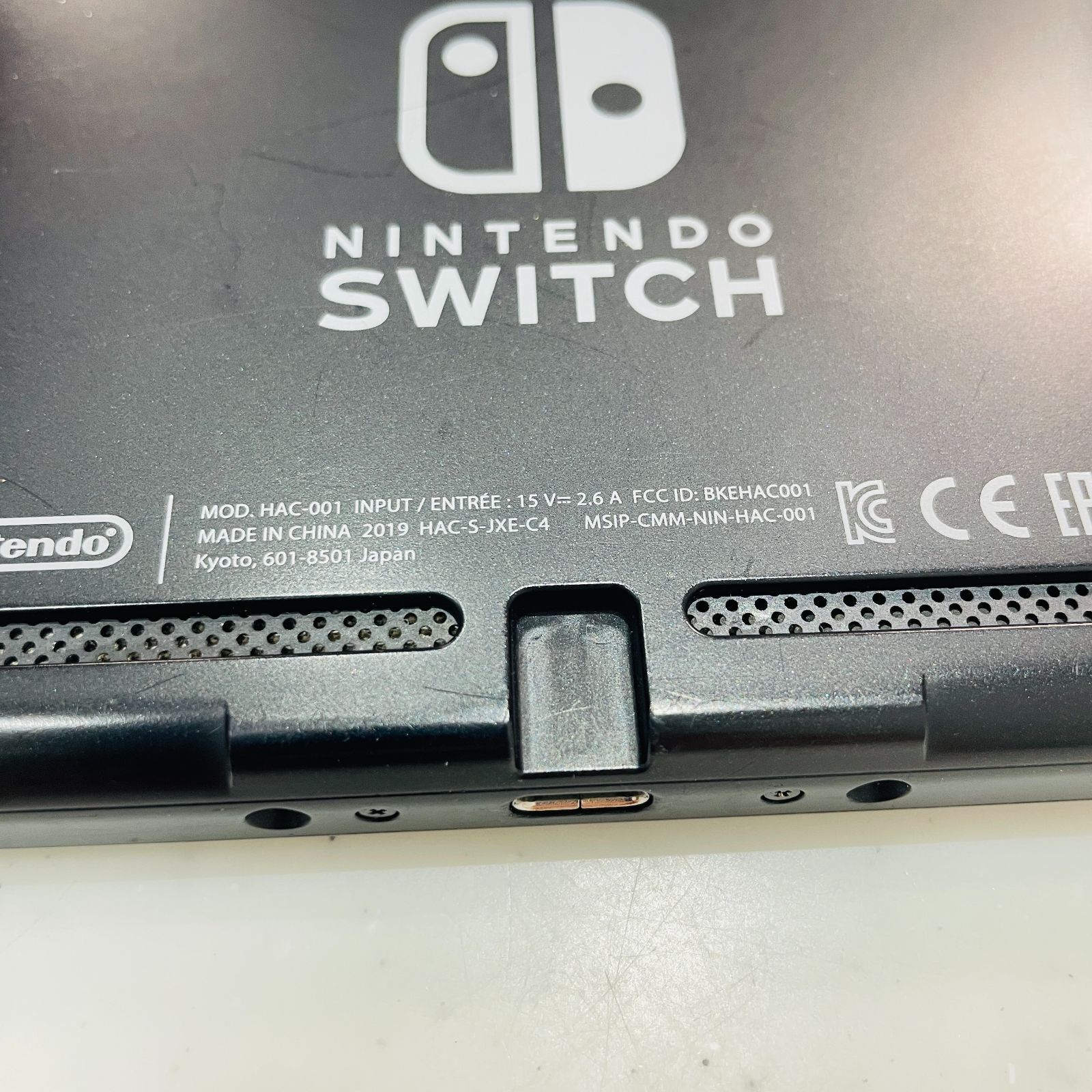 Nintendo Switch 本体 初期型V1 ネオンブルー ネオンレッド ストラップ
