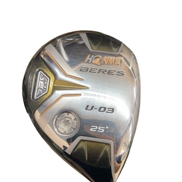 【中古】 本間ゴルフ BERES U-03 25° ユーティリティ UT 2S ARMRQ8 45 (フレックスR) メンズ 男性用 右利き 右用 Cランク ゴルフクラブ