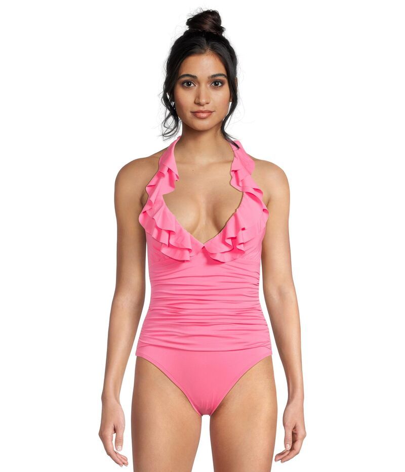 リリーピュリッツァー レディース 水着 上下セット Lilly Pulitzer Desmond OnePiece Sunkissed Pink ピンク