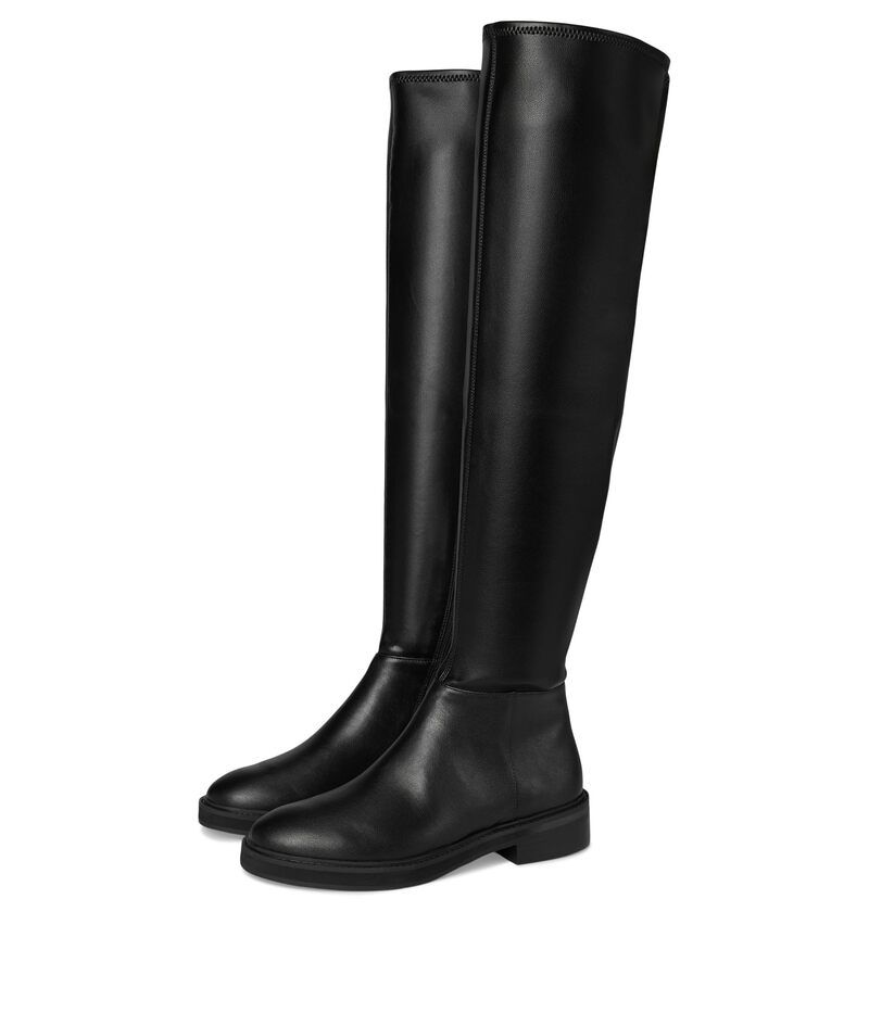 スティーブ マデン レディース シューズ ブーツ・レインブーツ Steve Madden Leza Black ブラック