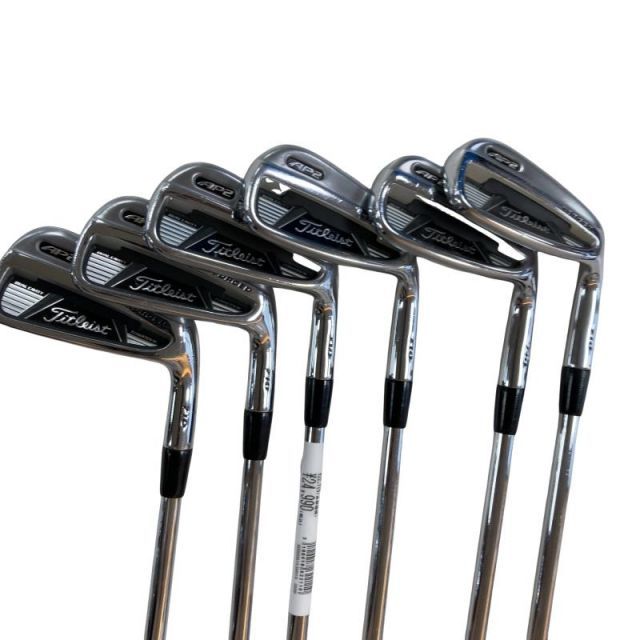 【中古】 タイトリスト Titleist AP2 710 6S USA アイアンセット IR NS PRO 105T (フレックスS) メンズ 男性用 右利き 右用 Cランク ゴルフクラブ