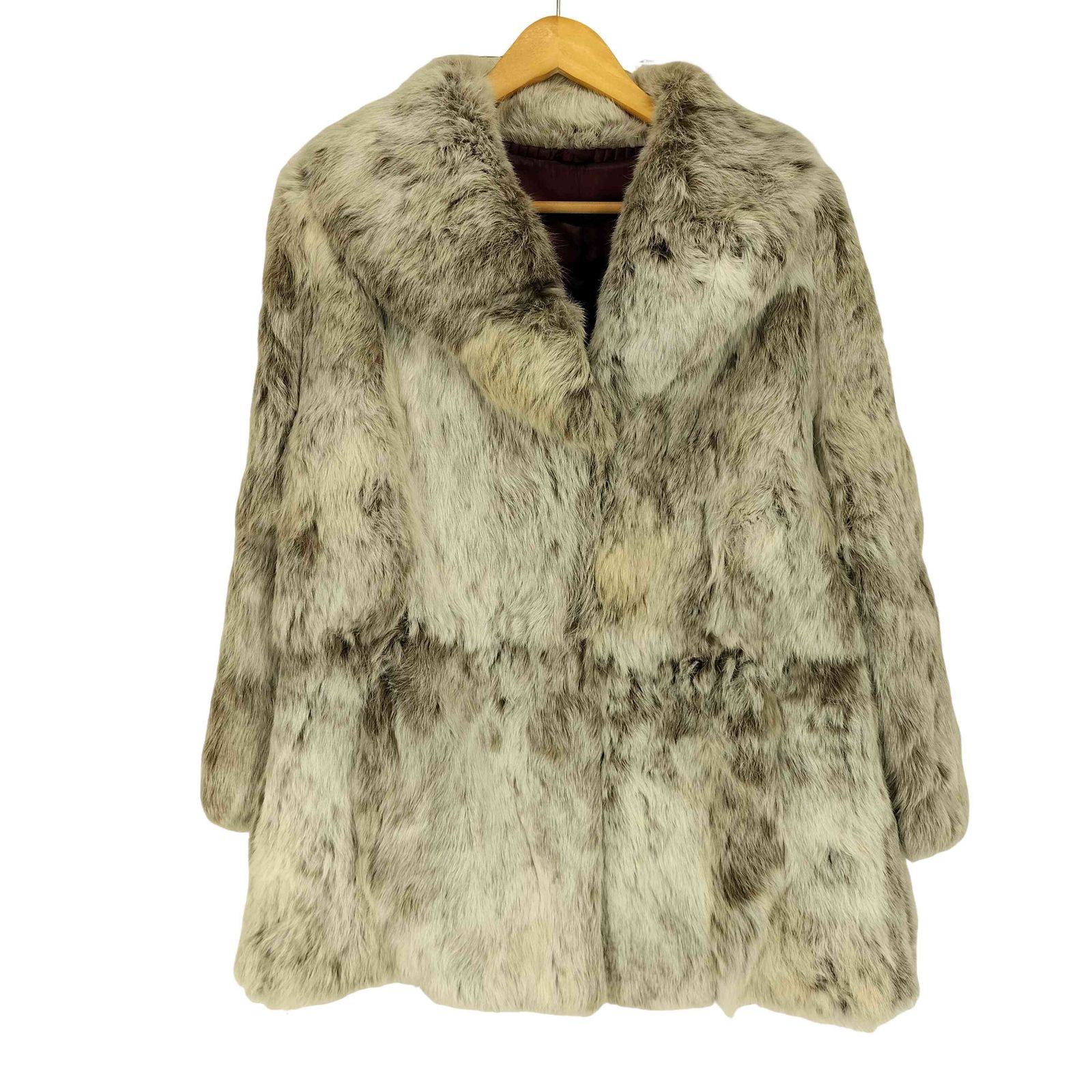 ユーズドフルギ USED古着 River fur jacket ファージャケット レディース 表記無