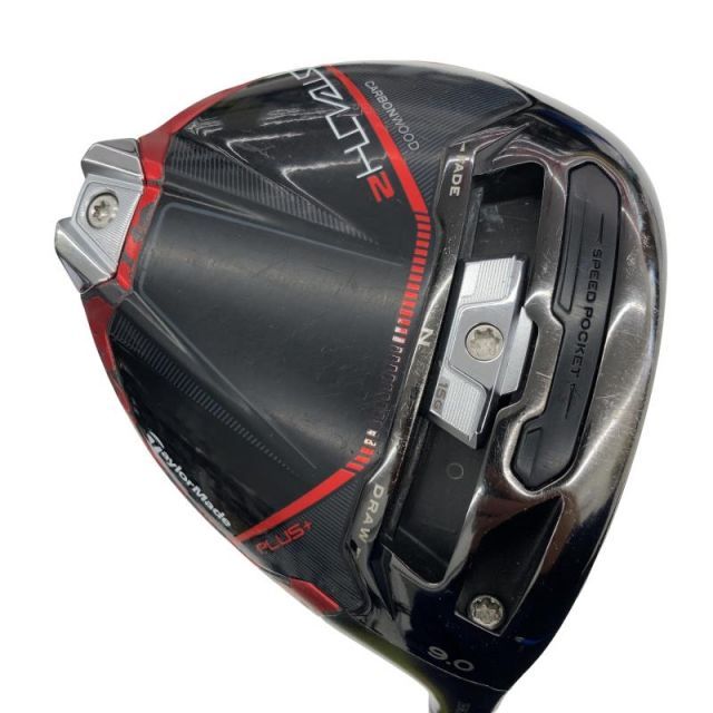 【中古】 テーラーメイド STEALTH2 PLUS 9° ドライバー DR 純正特注シャフト (フレックスS) メンズ 男性用 右利き 右用 Cランク ゴルフクラブ